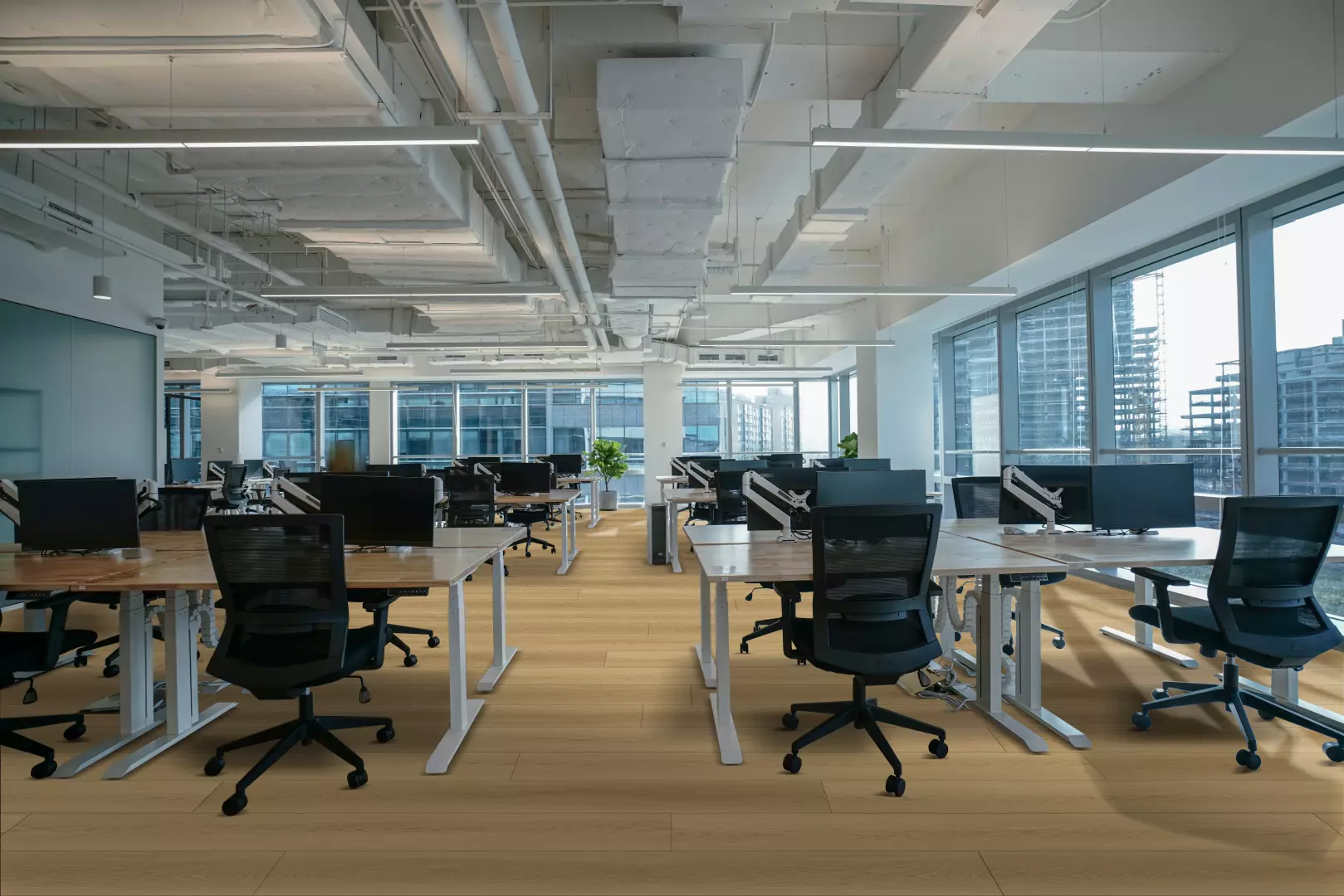 9 1/3" X 72 1/4" North Forest Collection Waterproof Cascade Coral AC4 Commercial Grade Laminate Floating material