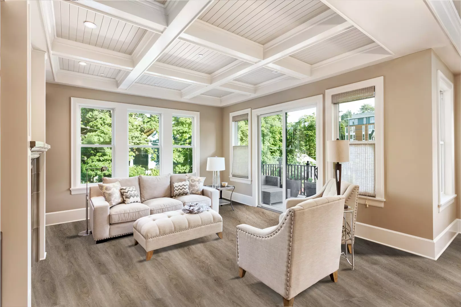 7 11/64" X 4ft The Pacific Oak Collection Waterproof California Buckeye Pure SPC? - 6mm boards SPC Floating material