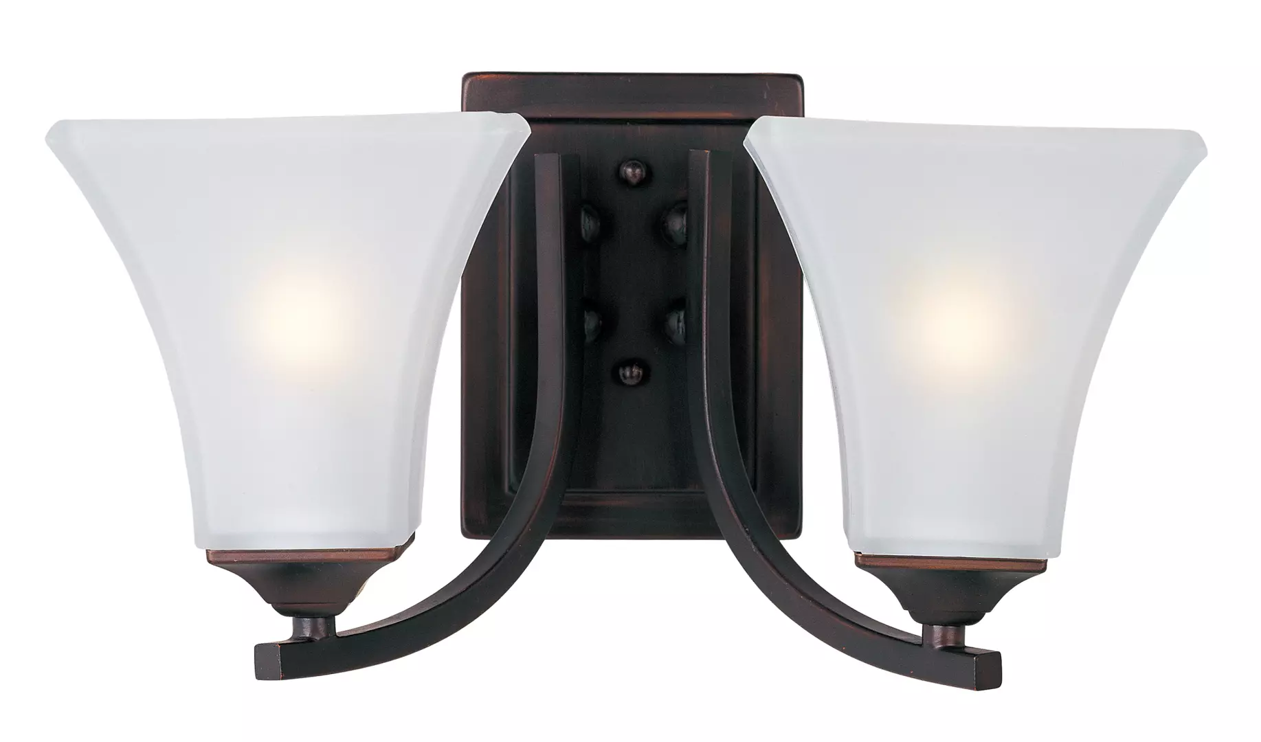 Aurora 2-Light Bath Vanity material