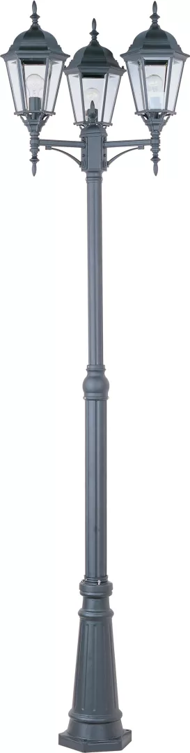 3-Light Outdoor Pole/Post Lantern material