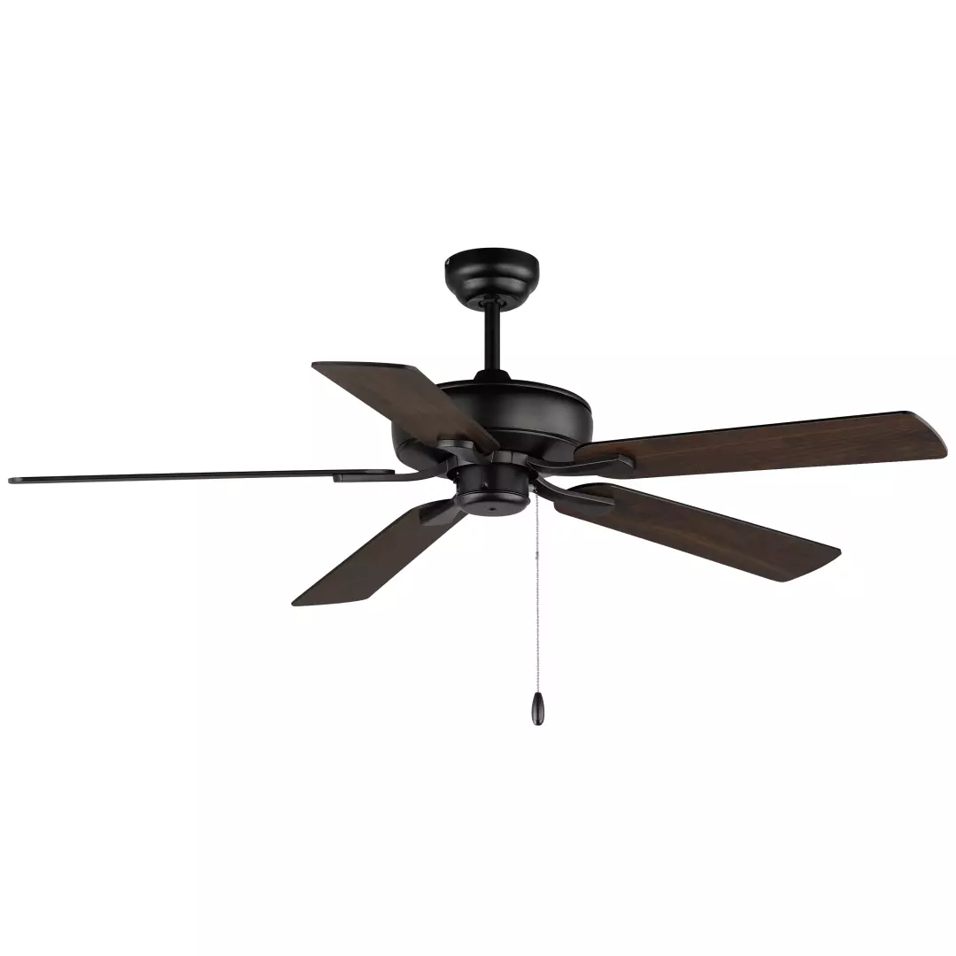 52" Super-Max Ceiling Fan - Black material