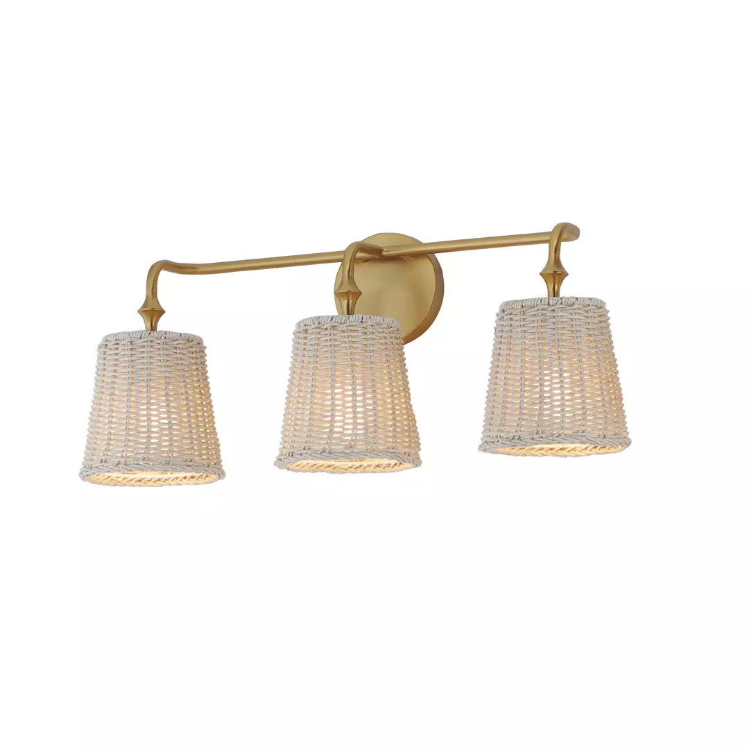 Baja 3-Light Bath Vanity material