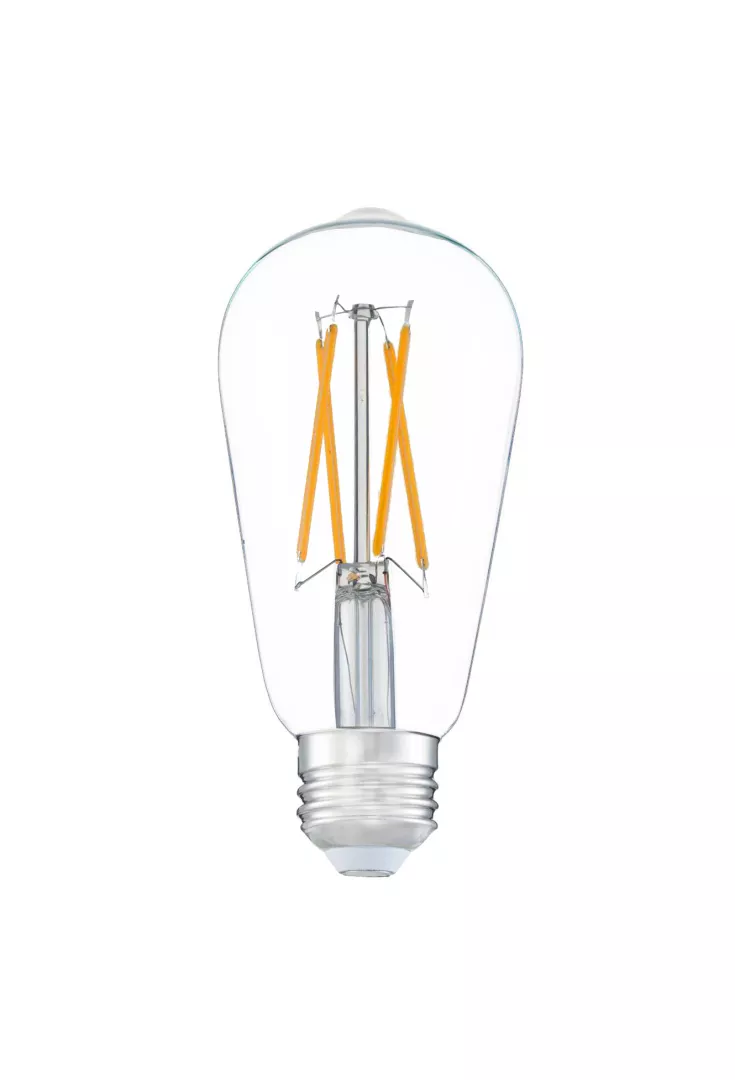 6W LED E26 ST58 Dimmable Clear 2700K material