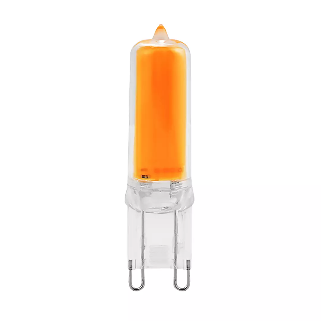 3W Dimmable LED G9 3000K 120V Bulb Clear material