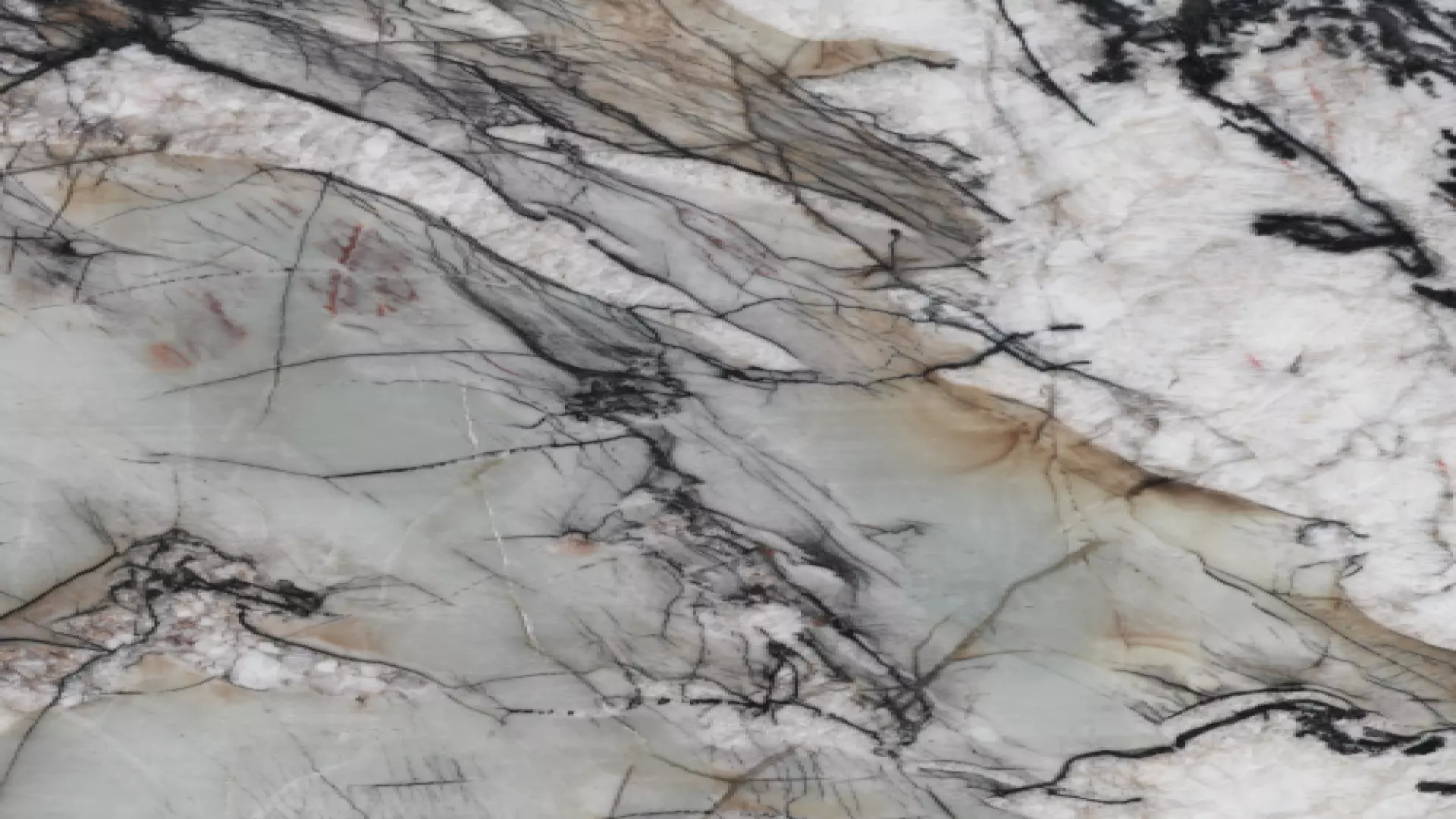 Acqua Mare Polished Quartzite In 2 cm material